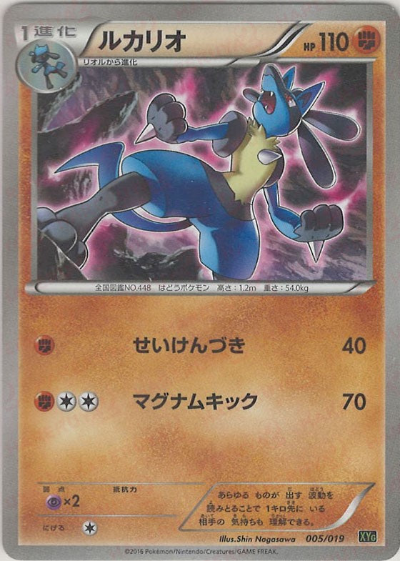 ルカリオ(D){闘}〈005/019〉[XYG] – 晴れる屋2 なんば店