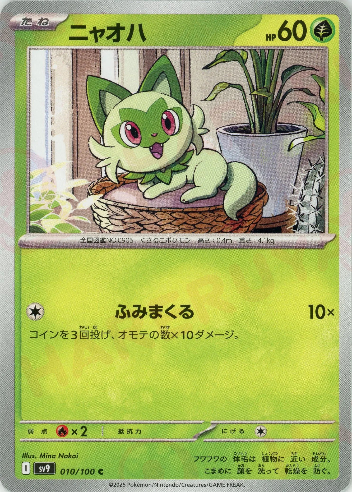 ニャオハ(C){草}〈010/100〉[SV9] – 晴れる屋2 なんば店