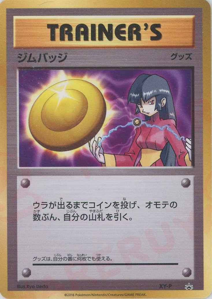 【極美品】ジムバッジ(ナツメ) ジムバッジゲットバトル 上位賞 XY-P ジムバッジ(ナツメ)(PROMO){グッズ}〈XY-P〉[XY-P] – 晴れる屋2 なんば店