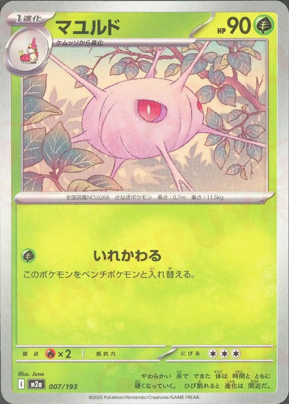 マユルド(-){草}〈007/193〉[M2a]