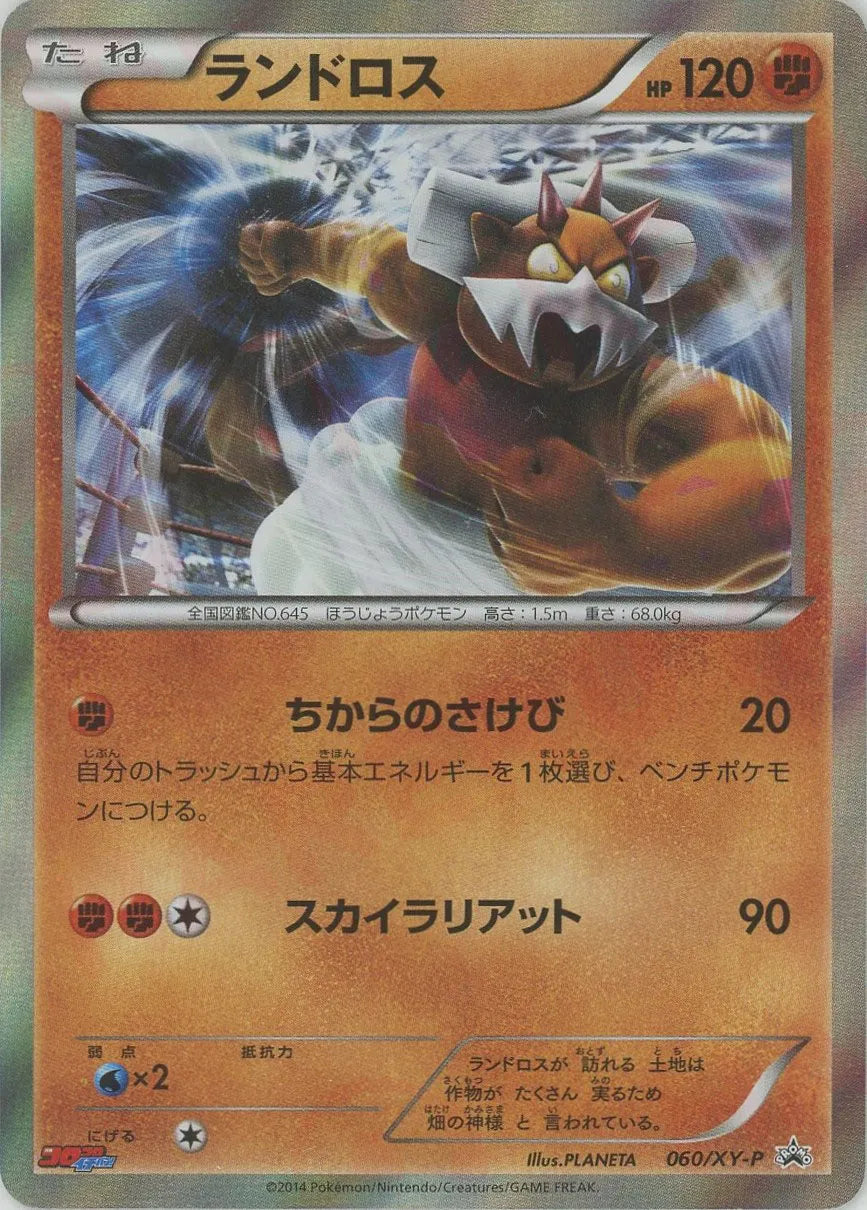 ランドロス(PROMO){闘}〈060/XY-P〉[XY-P]