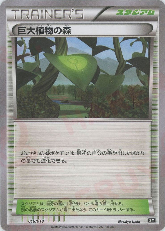 巨大植物の森(D){グッズ}〈016/018〉[XY/018]